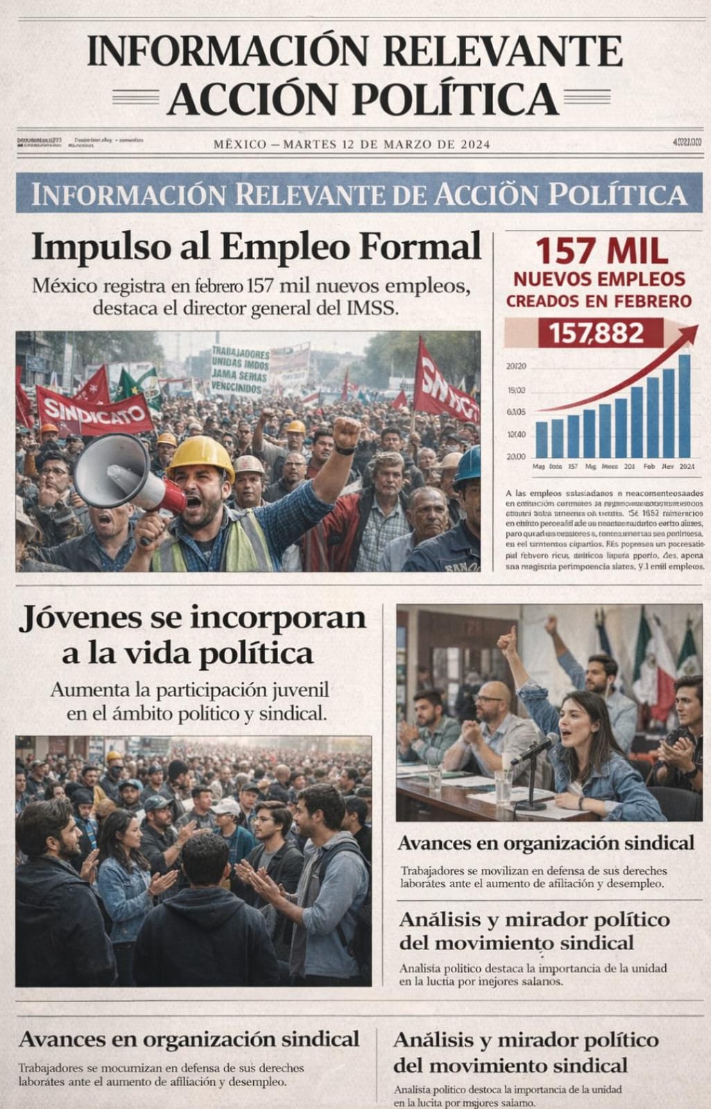 INFORMACION RELEVANTE DE ACCION POLITICA